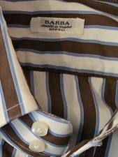 Camicia sartoriale Barba Napoli taglia 16/41 madreperla