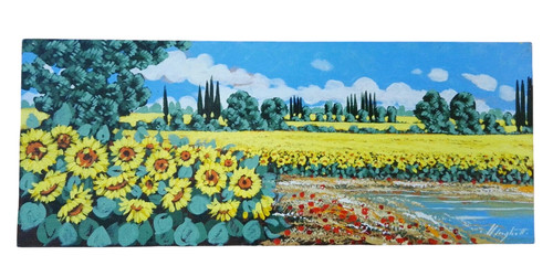 Dipinto campo girasoli - ,
