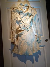 Trench cappotto con cintura