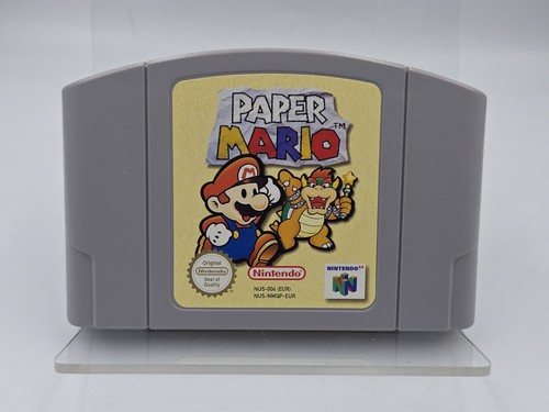 N64 nintendo spiel paper - n64,