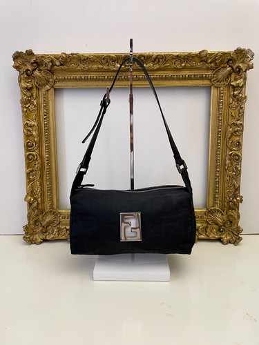 Fendi borsa baguette - fendi, tessuto