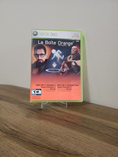 The orange box - orange, half