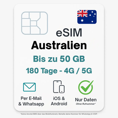 Australia esim tariffa dati - australia,