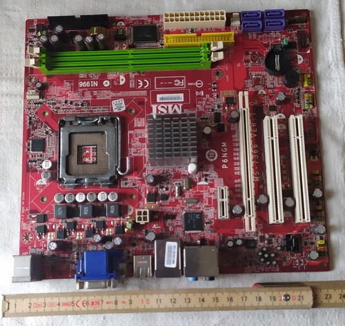 Scheda madre msi p6ngm - scheda,