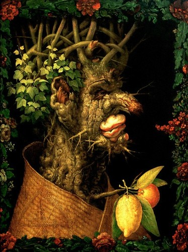 Quadro arcimboldo inverno - quadro,