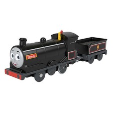 Il Trenino Thomas -Donald, locomotiva motorizzata a batterie con vagone merci, p