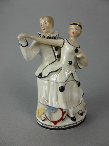 Box art deco ballerini pierrot - ballerini,