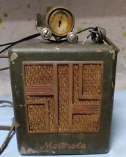 Motorola "75" AUTORADIO Altoparlante Vintage valvolare  anni '30 Tube car stereo