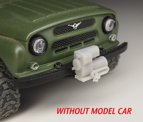 Modellino auto verricello