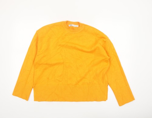 Maglione donna zara - zara, giallo