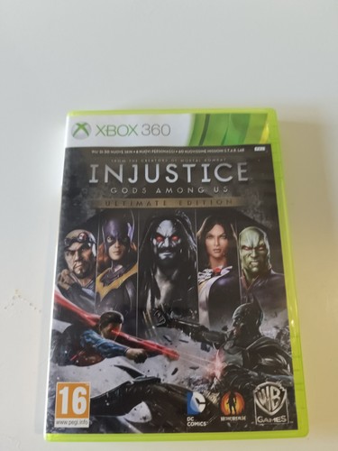 Injustice xbox360 disco come - xbox360,