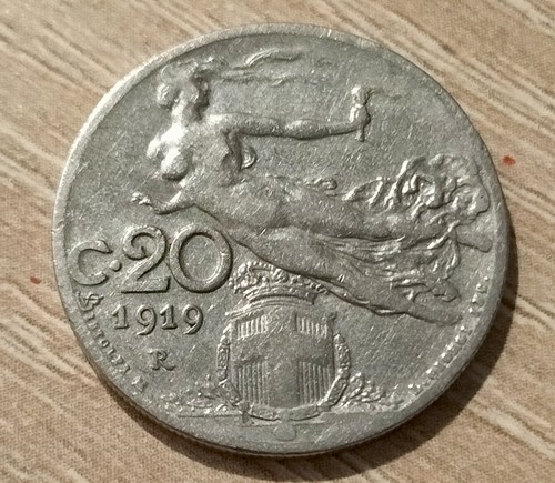 Centesimi 1919 libertà - 20,