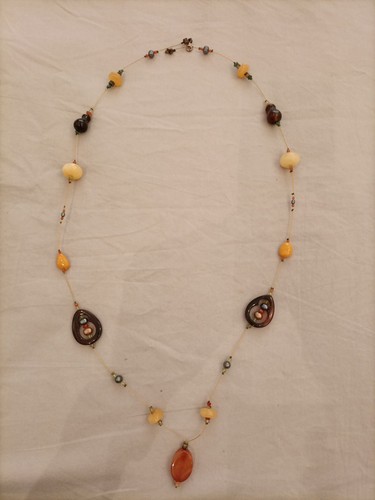 Collana pietre dure tonalità - pietre,