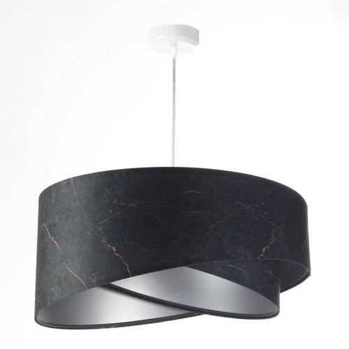 Lampadario sospeso nero - lampadario,