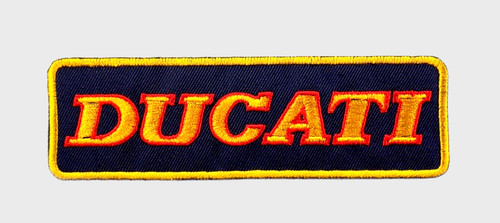 Ducati embroidered patch - ducati,