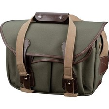 Borsa per fotocamera Billingham 225 MKII - Sage FibreNyte / pelle cioccolato