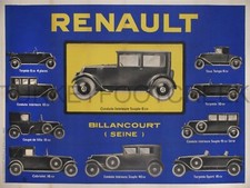 Renault Billancourt 9" x 12"