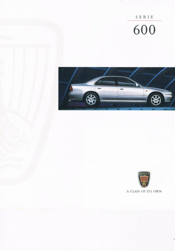 Brochure rover serie 600 - serie, di