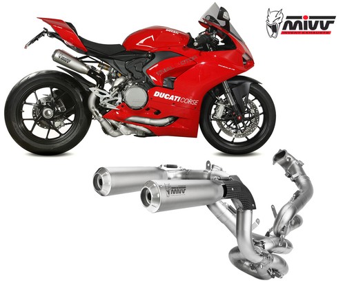 Impianto scarico completo mivv - impianto,
