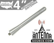 **SHORT** 4" ALUMINUM SILVER