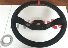 Volante sportivo alcantara - in,
