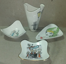 Lotto formato da  piccole e rare porcellane  antiche anni 50 -  vintage