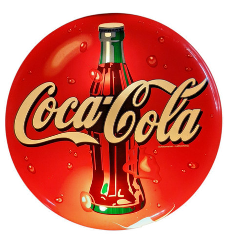 Coca cola lampada parete - da,