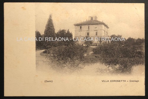 Cartolina cantu villa - cantu',
