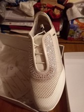 scarpe donna tg 38 Geox color panna usate poco