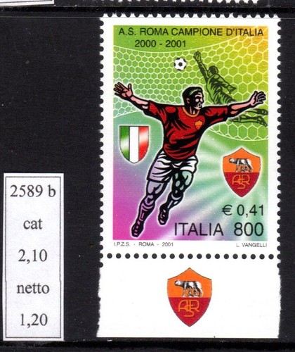 Roma campione italia 2001 - d'italia,