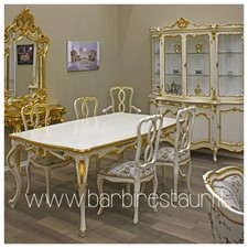 Sala pranzo stile barocco - da,