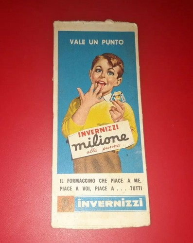 Vintage formaggino invernizzi - formaggino,