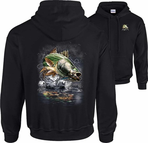 Felpa con cappuccio - , pesca