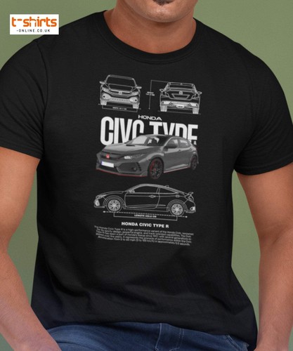 Shirt honda civic - t-shirt, r