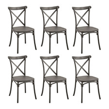 Set 6 Sedie Design Impilabile