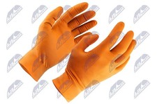 Guanti nitrile grippaz neri - guanti,