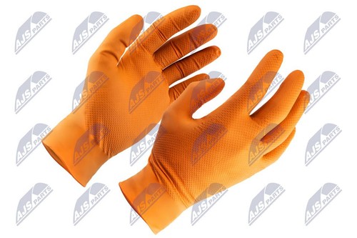 Guanti nitrile grippaz neri - guanti,