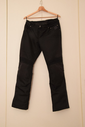 Pantaloni moto tessuto - pantaloni, in
