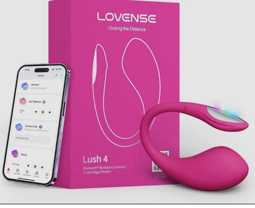 Lovense lush uova rosa - 4,
