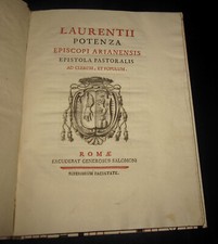 1778 Lorenzo Potenza episcopi