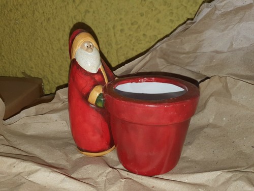 Statua statuina natale babbo