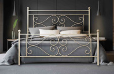 Letto ferro battuto rete - battuto,