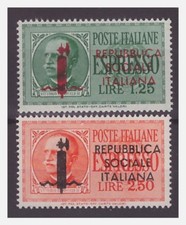 RSI  FASCETTI  ESPRESSI  1944  SERIE NUOVA  ** MNH