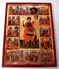 Der Santo Georg Icona Saint