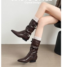 Stivali corti cowboy western