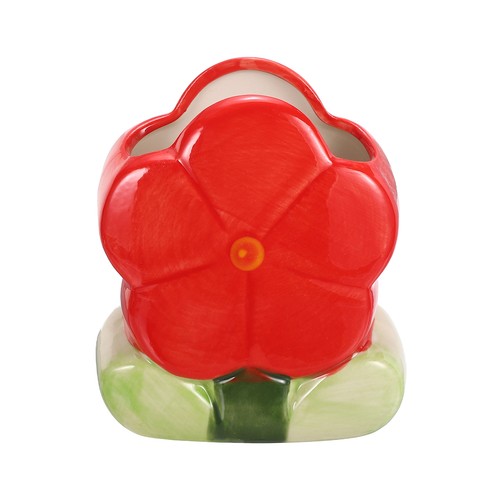 Ceramic flower pen - ceramic,