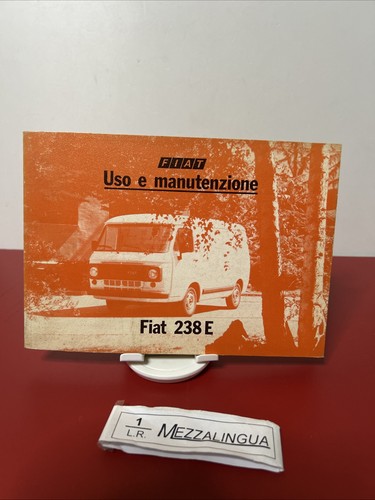 Uso manutenzione fiat 238 - uso,