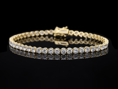 Bracciale tennis diamanti 00 - bracciale,