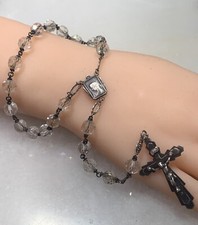 Antico rosario a mano in