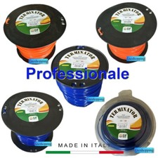 Filo Decespugliatore Professionale rotondo quadrato 2.4 - 3 - 3.3 - 4 MADE ITALY